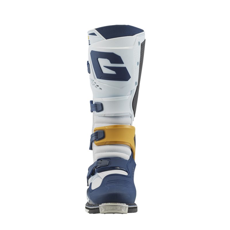 Gaerne MOTOCROSS/ENDURO Boots Model SG-22 Squadron - Blue/Gold/White