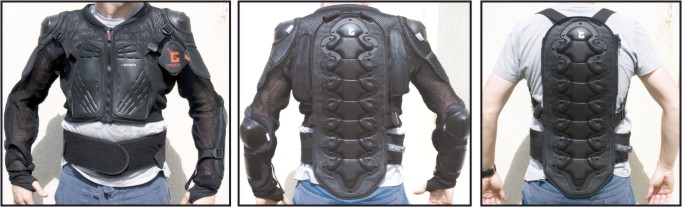 Gareth Street Chest Protector NA Siatce Odpinany ZOLW NA Szelkach BODY Armor