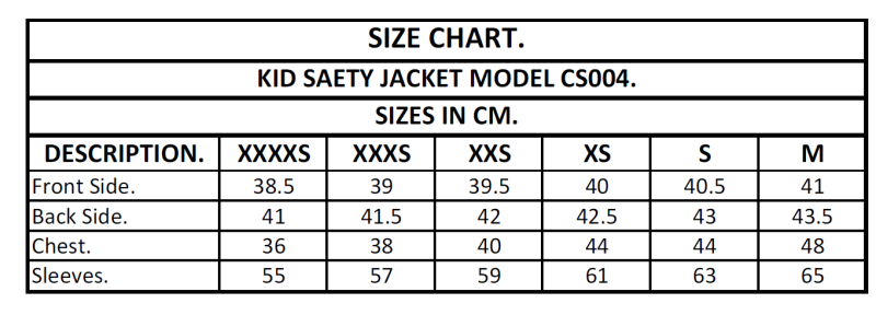 Gareth CS Chest Protector NA Siatce Scorpion Youth BODY Armor
