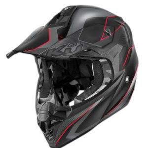 Black/Grey/Matte Red
