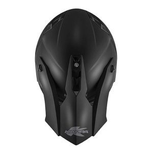 Kappa KV49 EVO Solid Cross Helmet - Matte Black
