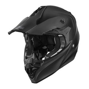 Kappa KV49 EVO Solid Cross Helmet - Matte Black