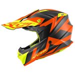 Kappa KV49 EVO Great Cross Helmet 2 Kappa KV49 EVO Great Cross Helmet - Matte Black/Orange