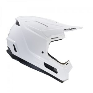 Kenny Racing MOTOCROSS/ENDURO Model Performance ERT Solid Helmet - White/Black