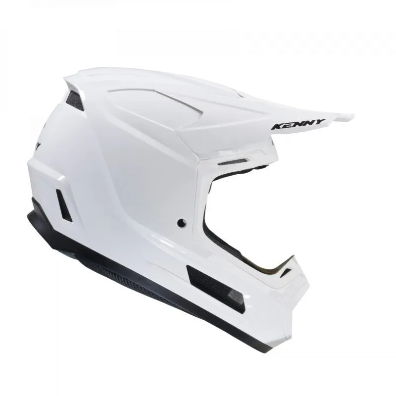 Kenny Racing MOTOCROSS/ENDURO Model Performance ERT Solid Helmet - White/Black