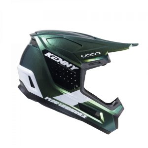 Kenny Racing MOTOCROSS/ENDURO Model Performance ERT Graphic Chameleon Pearl Helmet - Green/Black/White