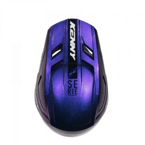Kenny Racing MOTOCROSS/ENDURO Model Performance ERT Graphic Night Diamond Pearl Helmet - Purple/Black/White