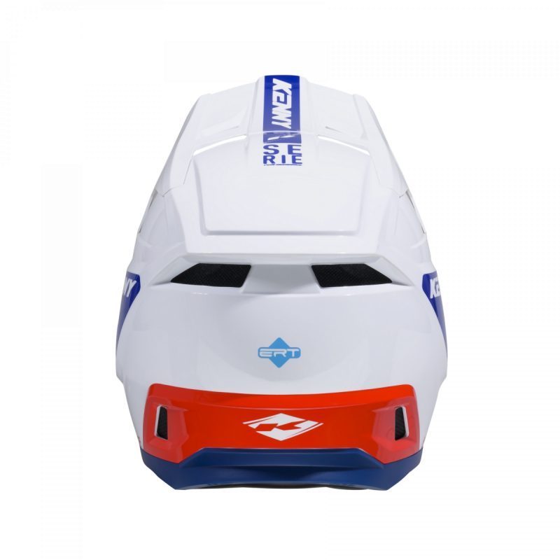 Kenny Racing MOTOCROSS/ENDURO Model Performance ERT Graphic FLAG Helmet - White/Red/Blue