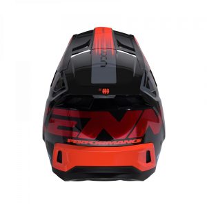Kenny Racing MOTOCROSS/ENDURO Model Performance ERT Graphic Helmet - Black/Orange/Grey