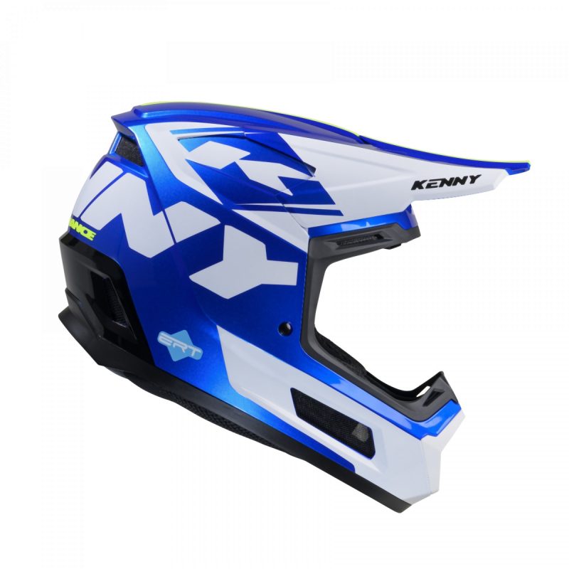 Kenny Racing MOTOCROSS/ENDURO Model Performance ERT Graphic Candy Helmet - Blue/White/Black