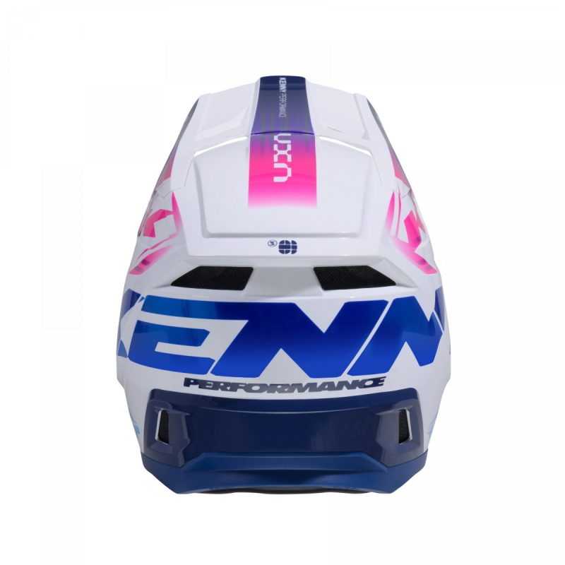 Kenny Racing MOTOCROSS/ENDURO Model Performance ERT Graphic Gradient Helmet - Blue/White/Pink