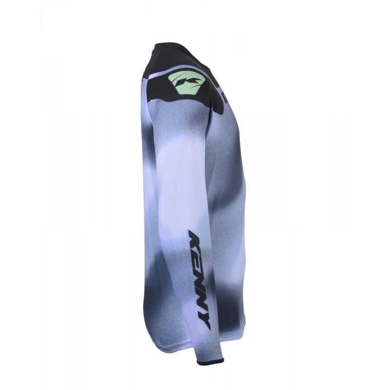 Kenny Racing Motocross JERSEY/ENDURO Model Force FOG - Black/Grey