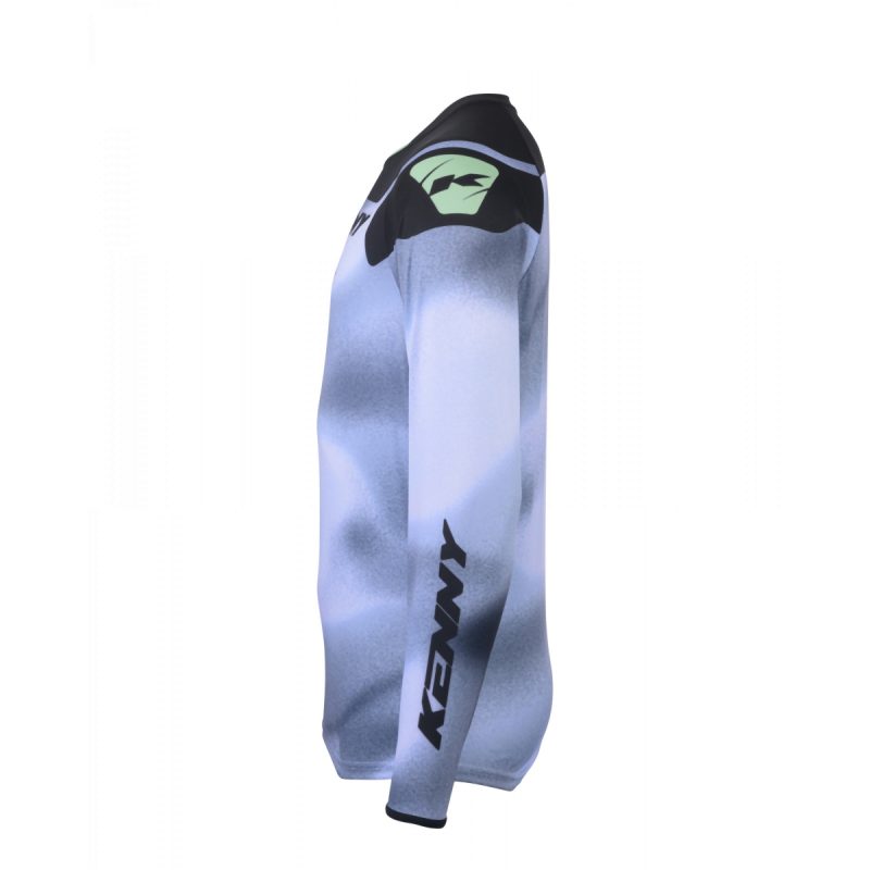 Kenny Racing Motocross JERSEY/ENDURO Model Force FOG - Black/Grey