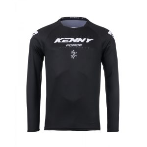 Kenny Racing Motocross JERSEY/ENDURO Model Force Solid - Black/White