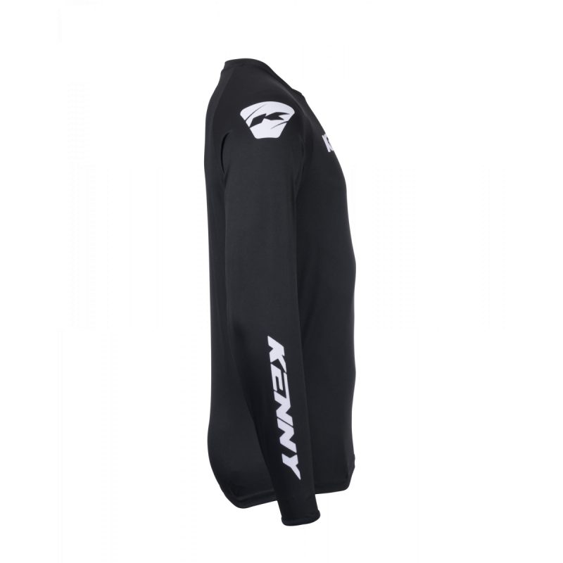 Kenny Racing Motocross JERSEY/ENDURO Model Force Solid - Black/White