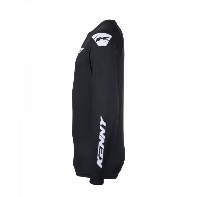 Kenny Racing Motocross JERSEY/ENDURO Model Force Solid - Black/White