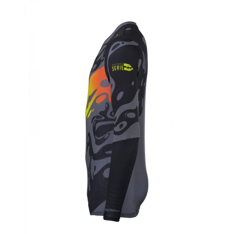 Kenny Racing Motocross JERSEY/ENDURO Model Performance - Grey/Black/Yellow/Red