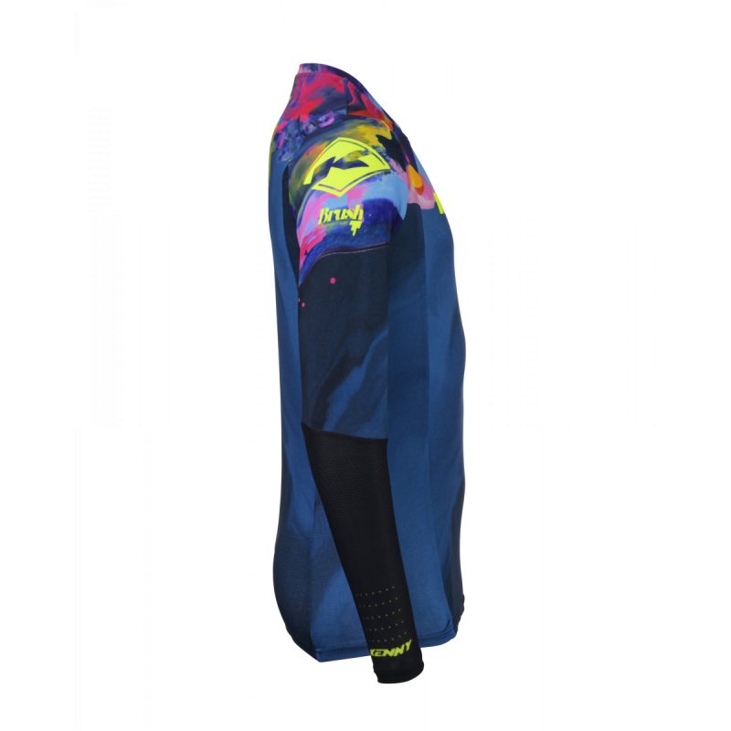 Kenny Racing Motocross JERSEY/ENDURO Model Performance Brush - Blue/Yellow/Red