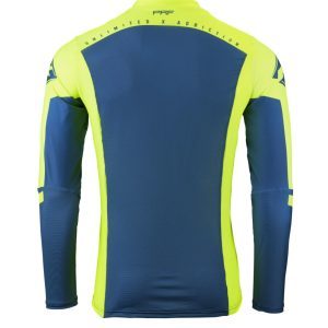Kenny Racing Motocross JERSEY/ENDURO Model Performance Solid - Blue/Fluo Yellow