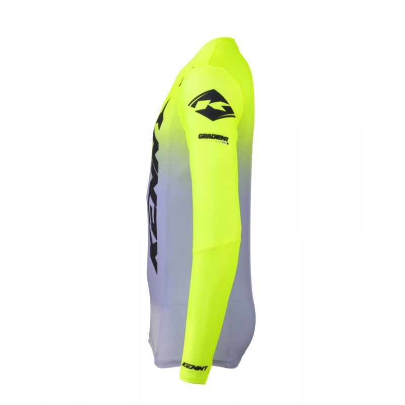 Kenny Racing Motocross JERSEY/ENDURO Model Performance Gradient - Grey/Fluo Yellow/Black