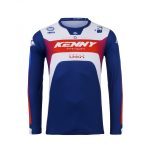 Kenny Racing Track Focus Patriot Jersey 2 Kenny Racing Motocross JERSEY/ENDURO Model Track Focus Patriot - Blue/White/Red