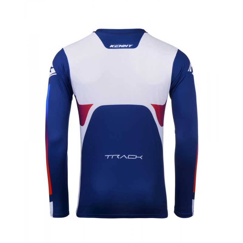 Kenny Racing Motocross JERSEY/ENDURO Model Track Focus Patriot - Blue/White/Red