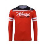 Kenny Racing Motocross JERSEY/ENDURO Model Track DIRT - Red/White/Black