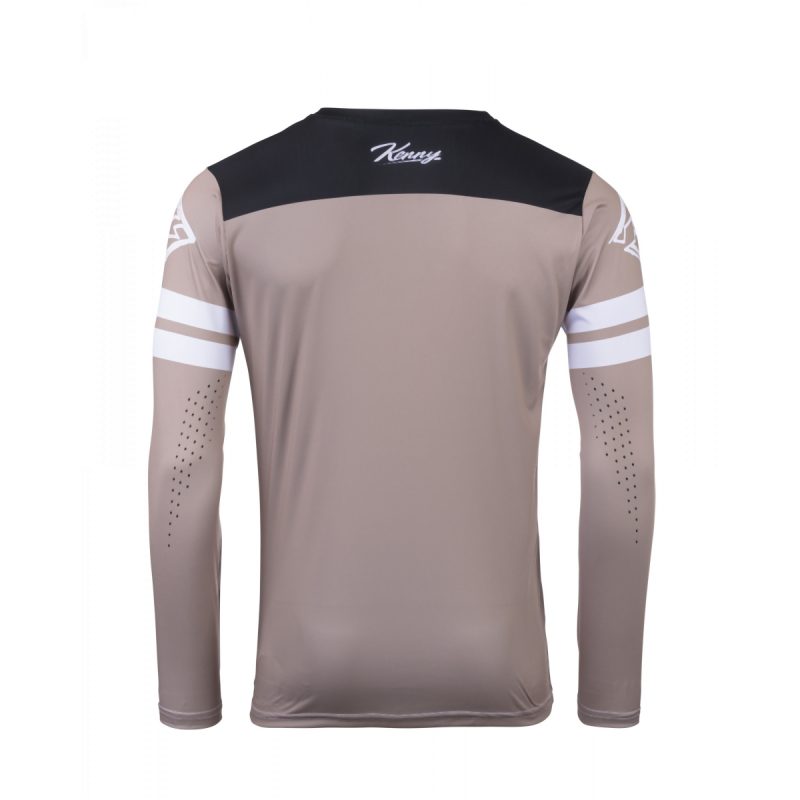 Kenny Racing Motocross JERSEY/ENDURO Model Track DIRT DZR - Brown/White/Black