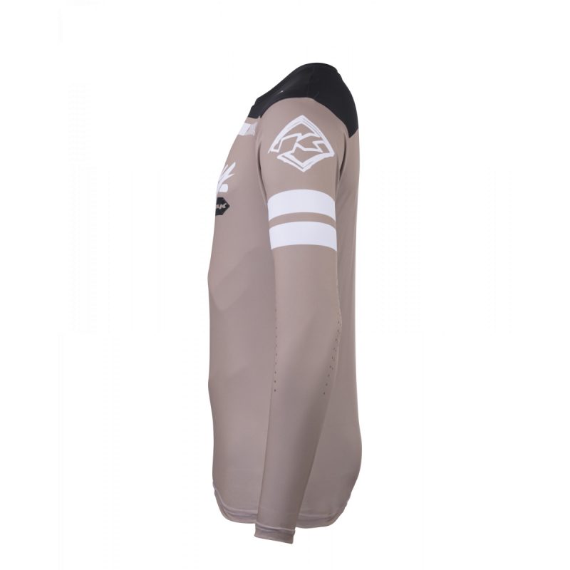 Kenny Racing Motocross JERSEY/ENDURO Model Track DIRT DZR - Brown/White/Black