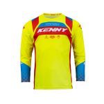 Kenny Racing Motocross JERSEY/ENDURO Model Track Youth - Red/Yellow/White