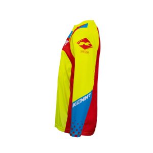 Kenny Racing Motocross JERSEY/ENDURO Model Track Youth - Red/Yellow/White