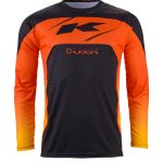 Kenny Racing Track Youth Jersey 2 Kenny Racing Motocross JERSEY/ENDURO Model Track Youth - Black/Grey/Orange