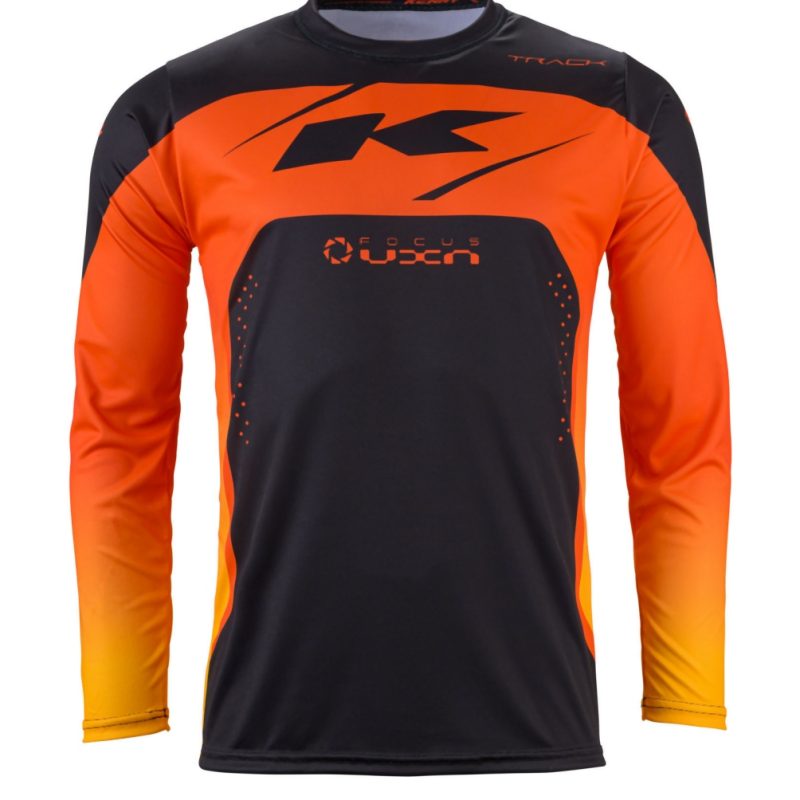 Kenny Racing Motocross JERSEY/ENDURO Model Track Youth - Black/Grey/Orange
