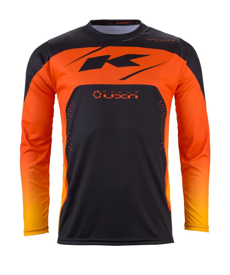 Kenny Racing Motocross JERSEY/ENDURO Model Track Youth - Black/Grey/Orange
