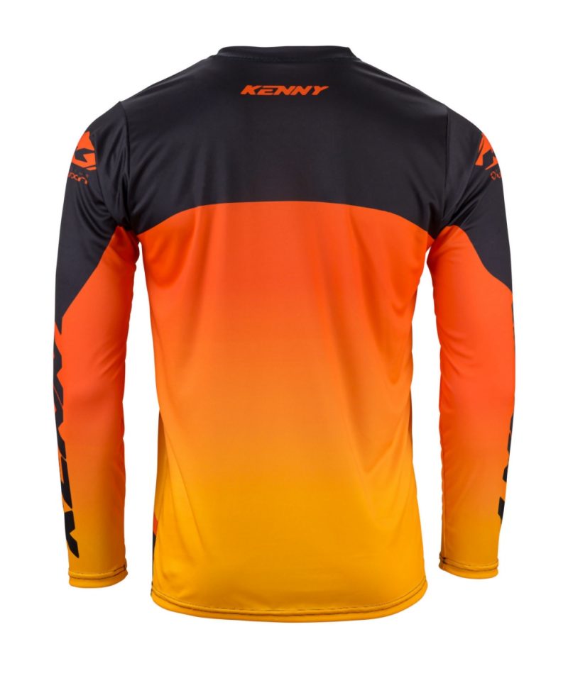 Kenny Racing Motocross JERSEY/ENDURO Model Track Youth - Black/Grey/Orange