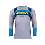 Kenny Racing Motocross JERSEY/ENDURO Model Track Youth - Blue/Grey/Yellow