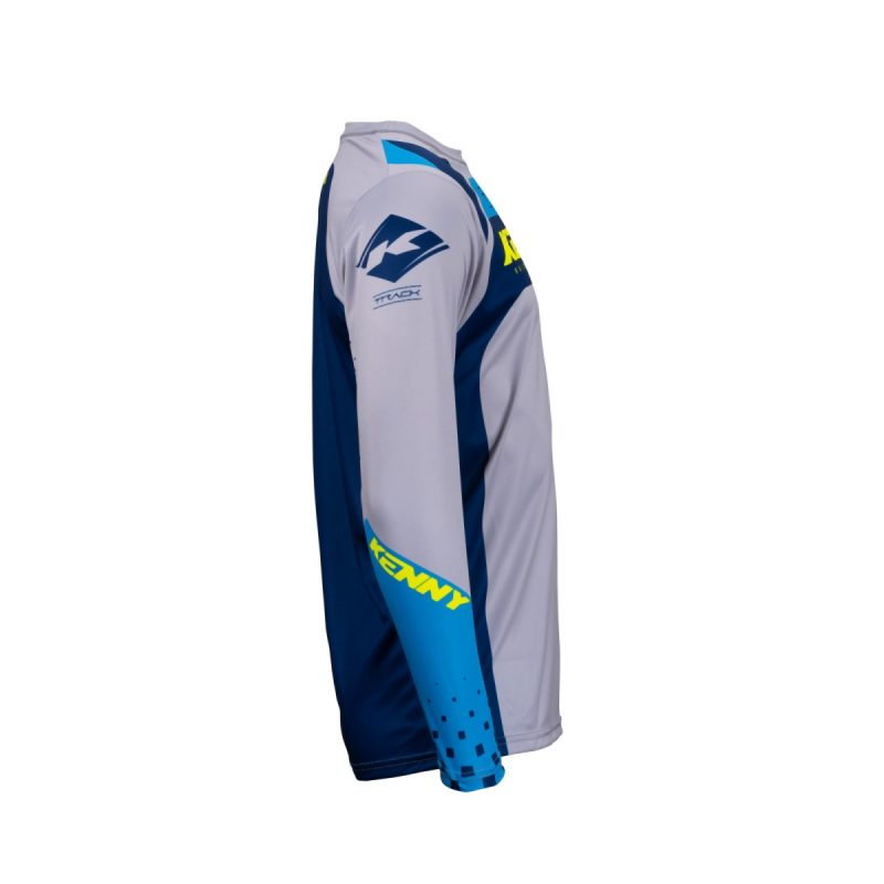 Kenny Racing Motocross JERSEY/ENDURO Model Track Youth - Blue/Grey/Yellow