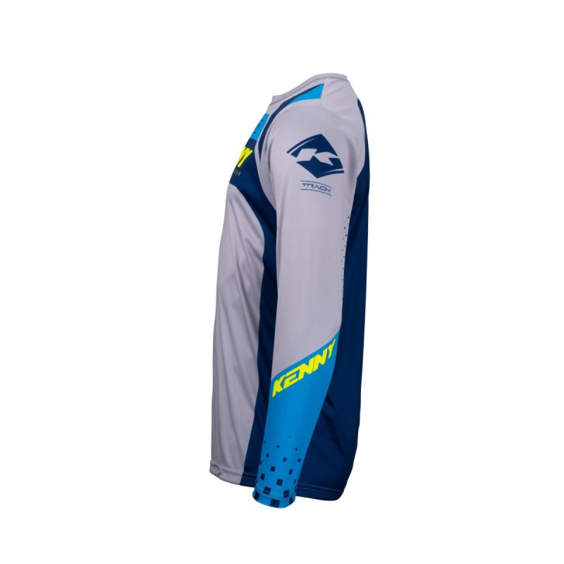 Kenny Racing Motocross JERSEY/ENDURO Model Track Youth - Blue/Grey/Yellow