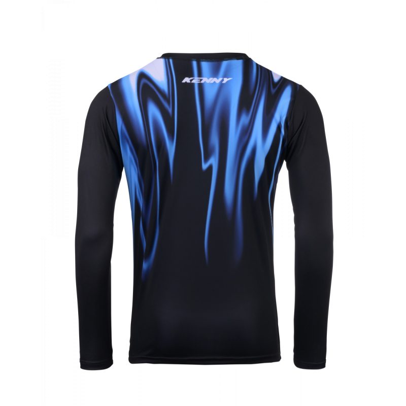 Kenny Racing Motocross JERSEY/ENDURO Model Track Youth RAW Smoke - Black/White/Blue