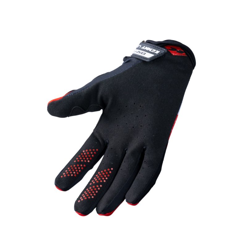 Kenny Racing MOTOCROSS/ENDURO Model Brave Youth Gloves - Black/Red/White
