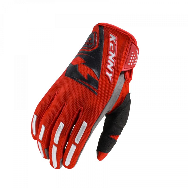Kenny Racing MOTOCROSS/ENDURO Model Performance Gloves - Red/Black