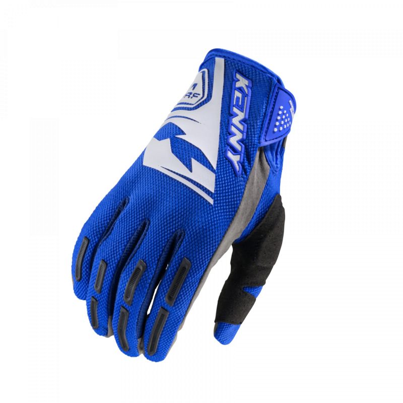 Kenny Racing MOTOCROSS/ENDURO Model Performance Gloves - Blue/White