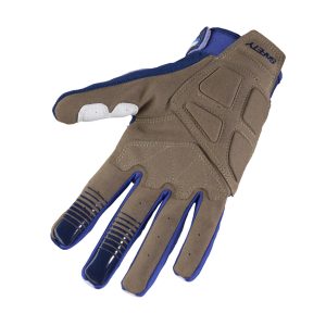 Kenny Racing MOTOCROSS/ENDURO Model Safety Gloves - Blue/White