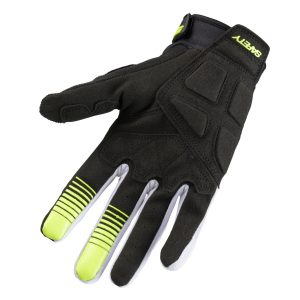 Kenny Racing MOTOCROSS/ENDURO Model Safety Gloves - Black/Fluo Yellow