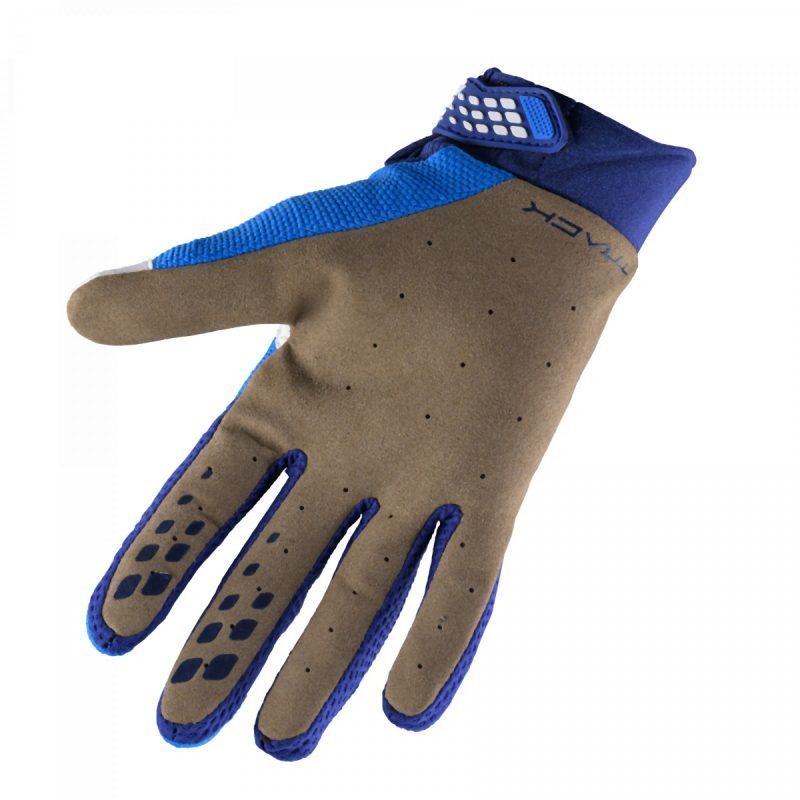Kenny Racing MOTOCROSS/ENDURO Model Track Gloves - Blue/White