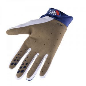 Kenny Racing MOTOCROSS/ENDURO Model Track NAVY/RED Gloves - Blue/Red/White