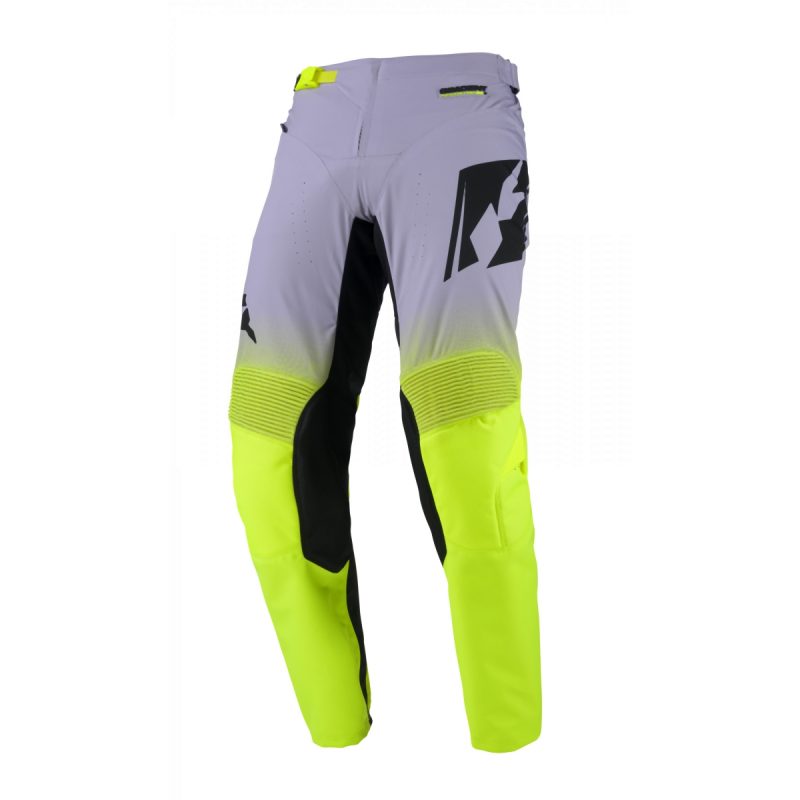 Kenny Racing MOTOCROSS/ENDURO Model Performance Gradient Pants - Grey/Fluo Yellow/Black