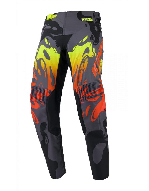 Kenny Racing MOTOCROSS/ENDURO Model Performance Steel Pants - Grey/Black/Red/Yellow