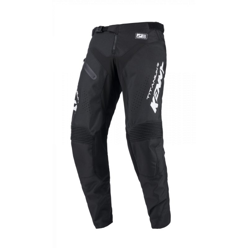 Kenny Racing MOTOCROSS/ENDURO Model Titanium Pants - Black/White