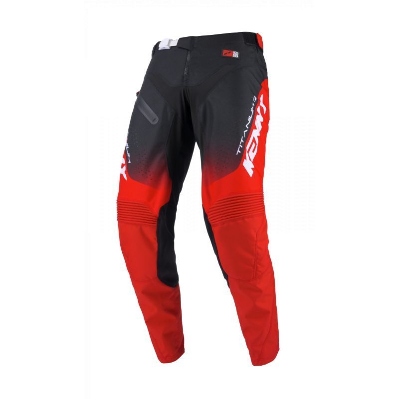 Kenny Racing MOTOCROSS/ENDURO Model Titanium Pants - Black/Red